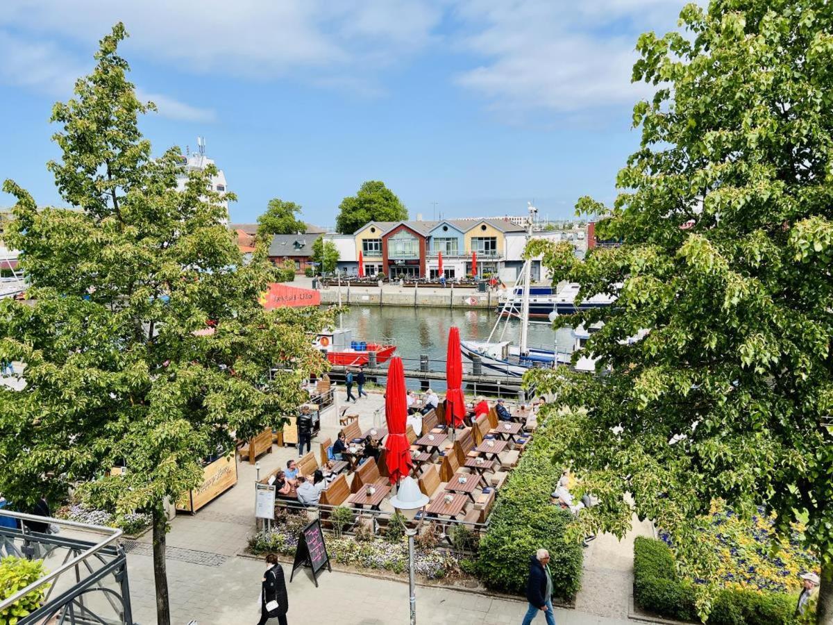 Ferienappartement Dicht Dran, Direkt Am Alten Strom Rostock Exteriér fotografie
