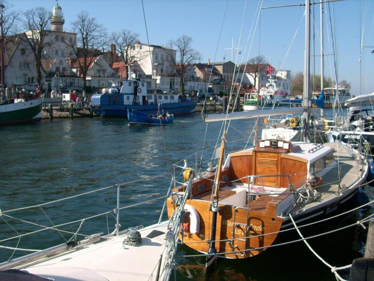 Ferienappartement Dicht Dran, Direkt Am Alten Strom Rostock Exteriér fotografie