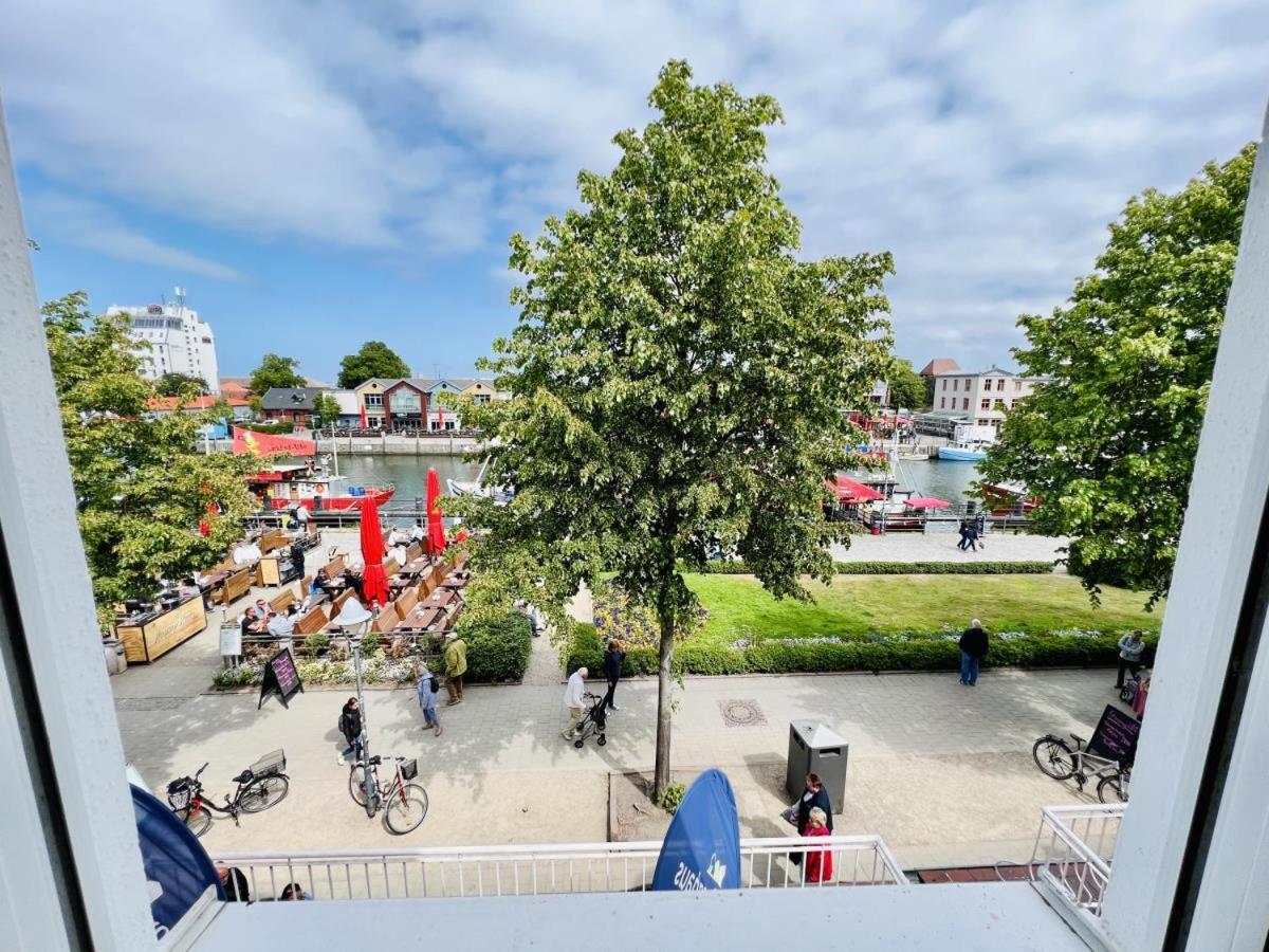 Ferienappartement Dicht Dran, Direkt Am Alten Strom Rostock Exteriér fotografie